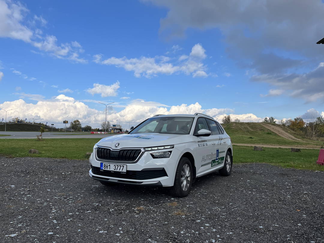Škoda Kamiq – výcvikové vozidlo skupiny B